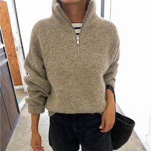 NWT-Le Bon Shoppe Andre sweater zip